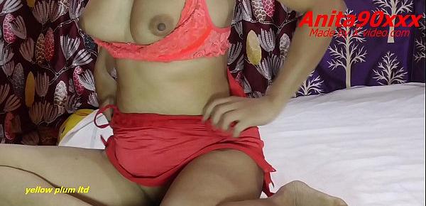  Indian hot bhabi Anal sex in bedroom with Hindi audio